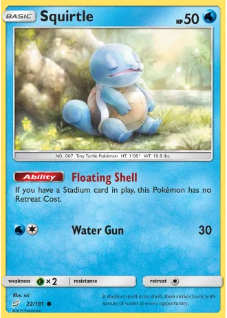 Squirtle #22/181 — Team Up