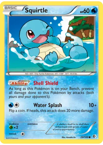 Squirtle #29/149 — Boundaries Crossed