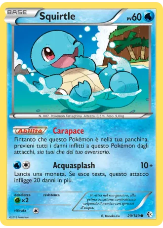 Squirtle #29/149 — Confini Varcati