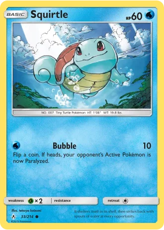 Squirtle #33 — Unbroken Bonds