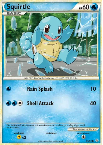 Squirtle #63/95 — Forze Scatenate