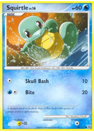 Squirtle #96 — Platinum