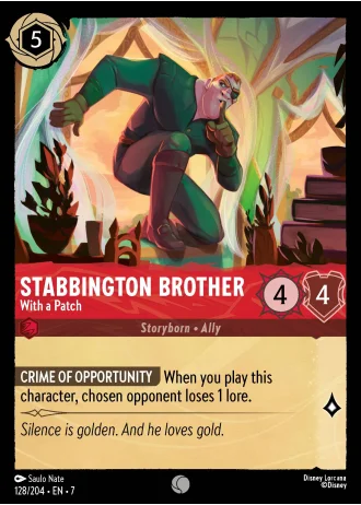 Stabbington Brother - With a Patch #128/204 — Archazia's Island