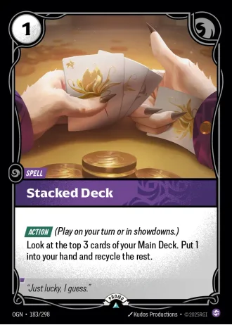 Stacked Deck #183/298 — Organized Play Promos