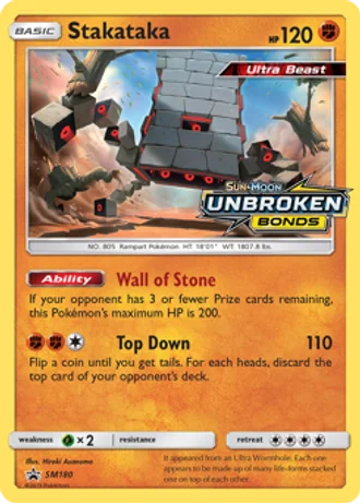Stakataka (STAFF) SM180 — Sun & Moon Promos