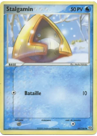 Stalgamin #64/106 — EX Émeraude