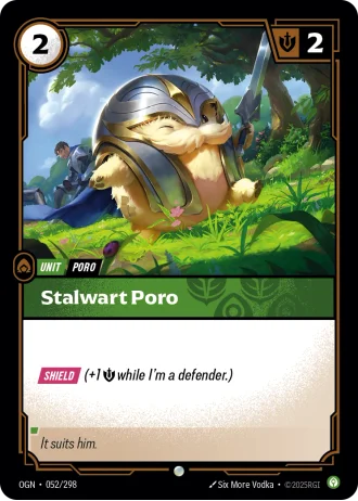 Stalwart Poro #052/298 — Origins