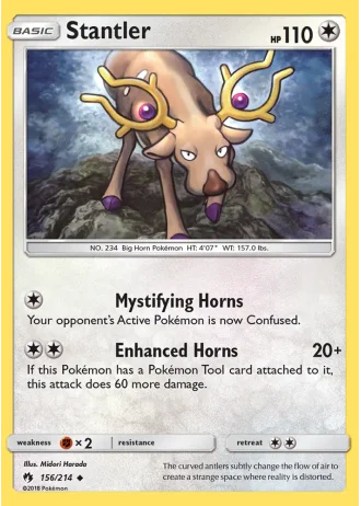 Stantler #156/214 — Lost Thunder
