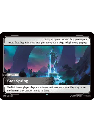 Star Spring #215/219 — Unleashed