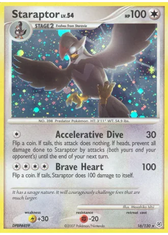 Staraptor #16 — Diamond & Pearl