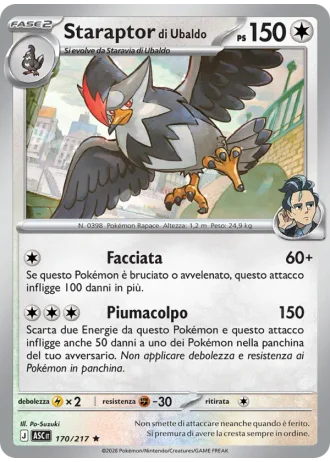 Staraptor di Ubaldo #170 — Ascesa Eroica