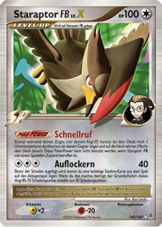 Staraptor FB LV.X #147/147 — Ultimative Sieger