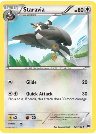 Staravia #126/162 — BREAKthrough