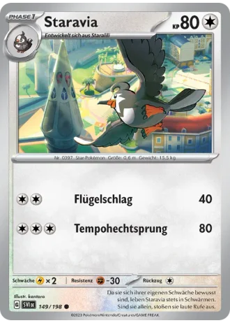 Staravia #149 — Karmesin & Purpur
