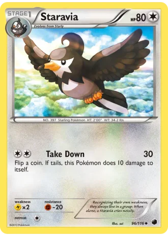 Staravia #96/116 — Plasma Freeze
