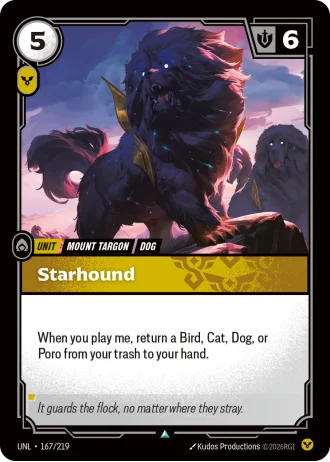 Starhound #167/219 — Unleashed