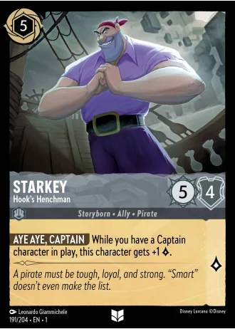 Starkey - Hook's Henchman #191/204 — The First Chapter