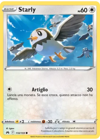 Starly #110/159 — Zenit Regale