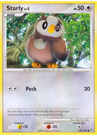 Starly #129/147 — Supreme Victors