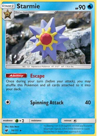 Starmie #16 — Crimson Invasion