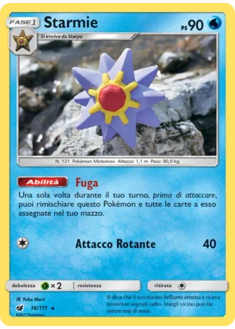 Starmie #16 — Invasione Scarlatta