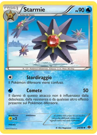 Starmie #24/99 — Destini Futuri