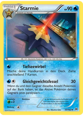 Starmie #30/162 — TURBOstart
