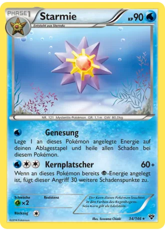 Starmie #34/146 — XY