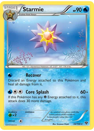 Starmie #34/146 — XY