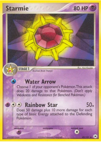 Starmie #49/101 — EX Leggende Nascoste