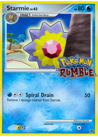 Starmie #5 — Pokémon Rumble