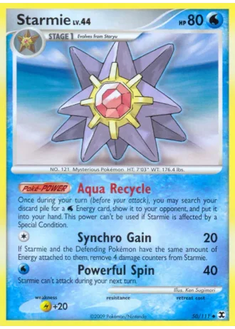 Starmie #50/111 — Rising Rivals