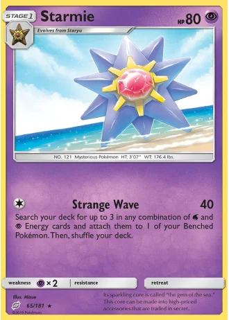 Starmie #65/181 — Team Up