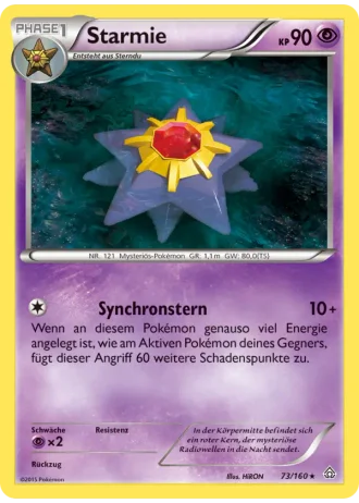 Starmie #73/160 — Protoschock