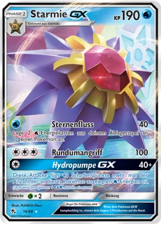 Starmie GX #14 — Verborgenes Schicksal