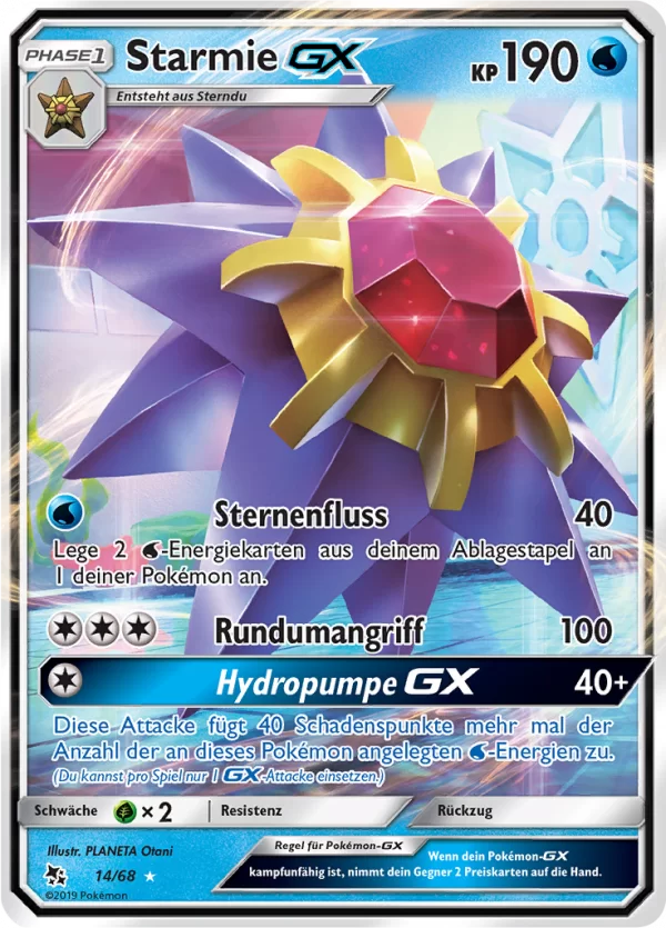 Starmie GX #14 — Verborgenes Schicksal