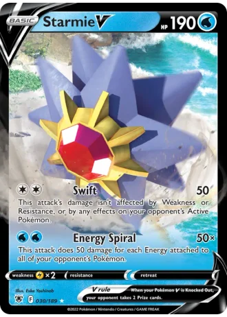 Starmie V #030 — Astral Radiance