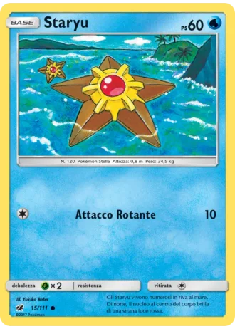 Staryu #15/111 — Invasione Scarlatta