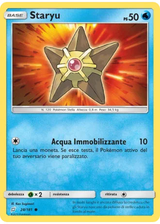 Staryu #28/181 — Gioco di Squadra