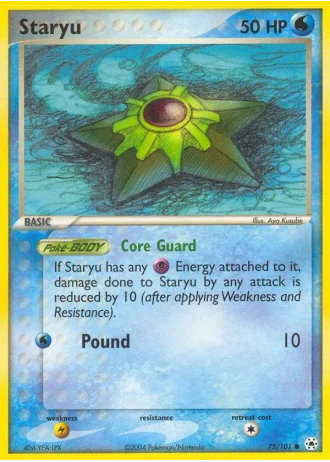 Staryu #75/101 — EX Leggende Nascoste
