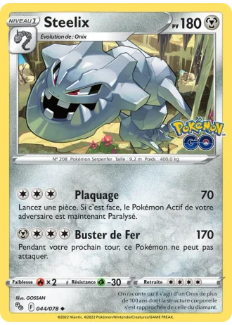 Steelix #044/78 — Pokémon GO