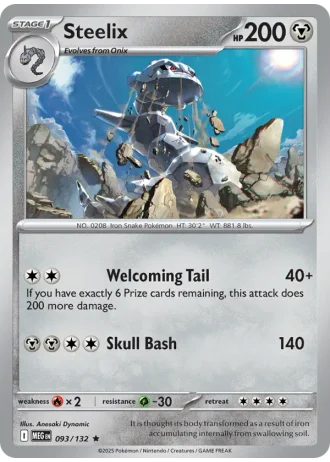 Steelix #093/132 — Mega Evolution