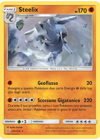 Steelix #104/236 — Sintonia Mentale