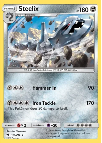 Steelix #125/214 — Lost Thunder