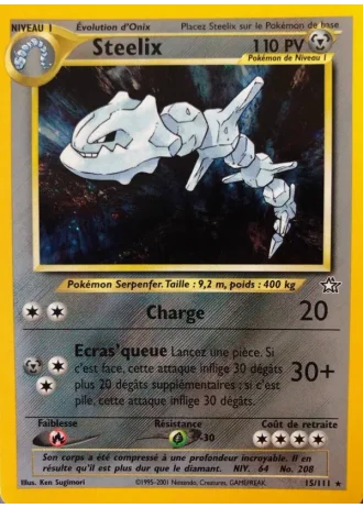 Steelix #15/111 — Neo Genesis