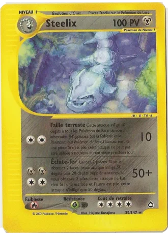 Steelix #35/147 — Aquapolis