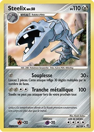 Steelix #38/130 — Diamant & Perle