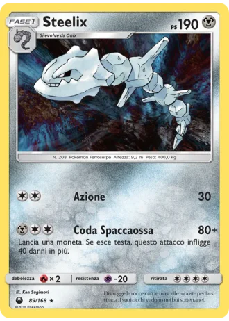 Steelix #89/168 — Tempesta Astrale