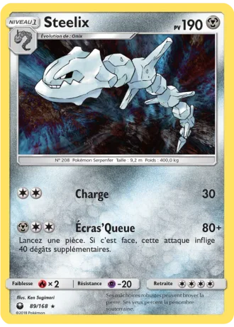 Steelix #89/168 — Tempête Céleste