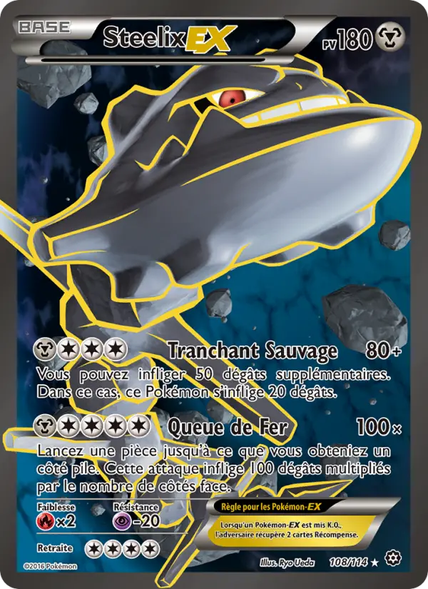 Steelix EX #108 — Offensive Vapeur